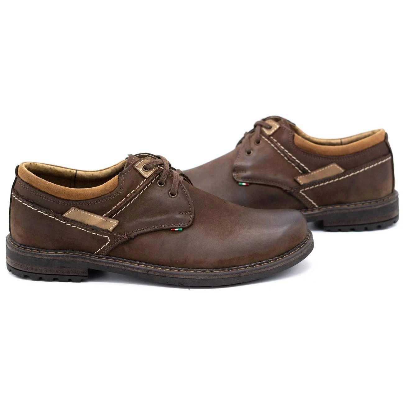 Olivier Chaussures Décontractées Pour Hommes 298GT Marron Brun – Image 5