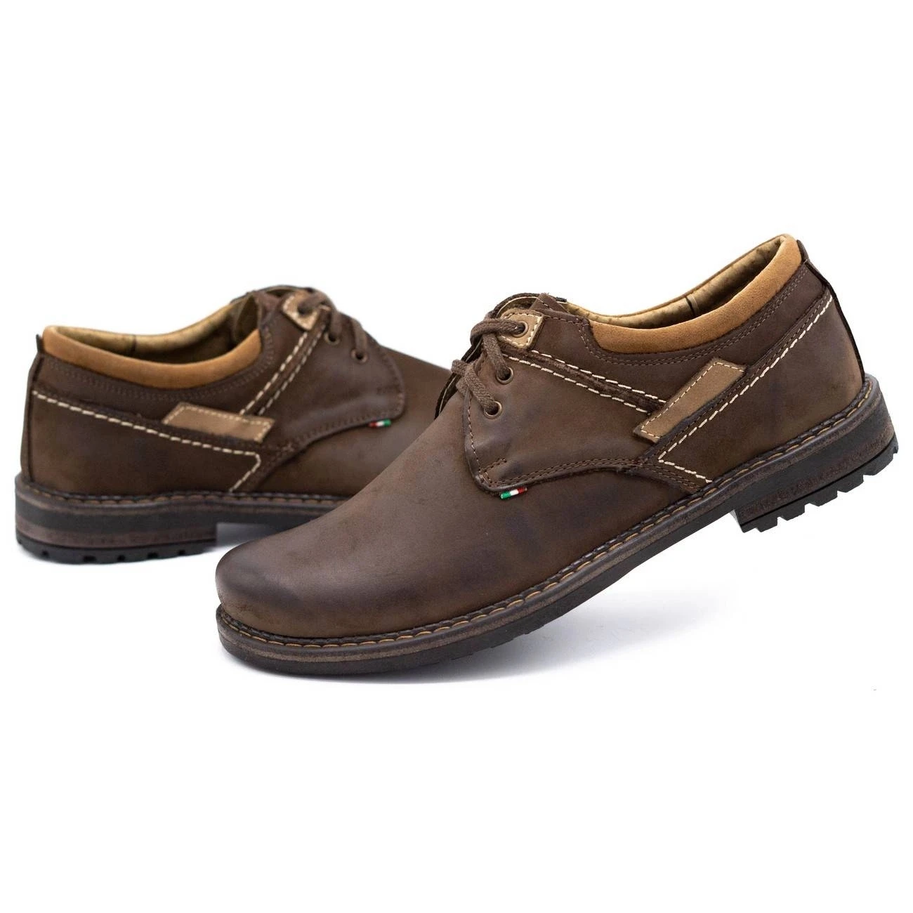 Olivier Chaussures Décontractées Pour Hommes 298GT Marron Brun – Image 6