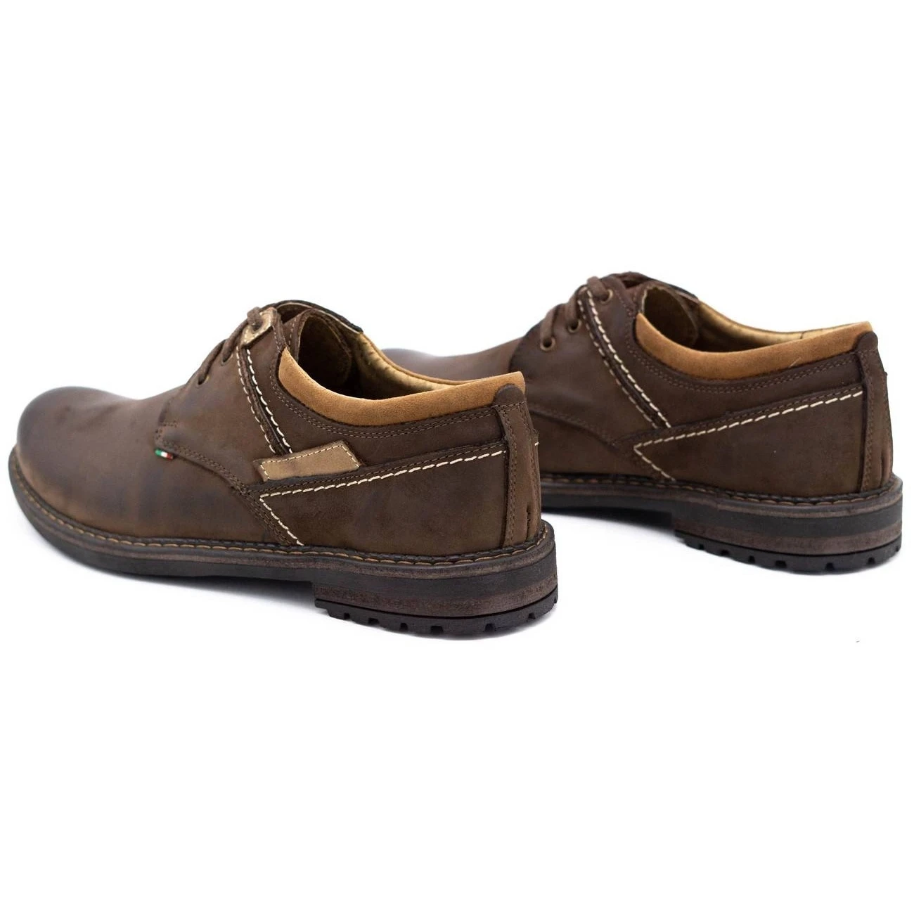 Olivier Chaussures Décontractées Pour Hommes 298GT Marron Brun – Image 7