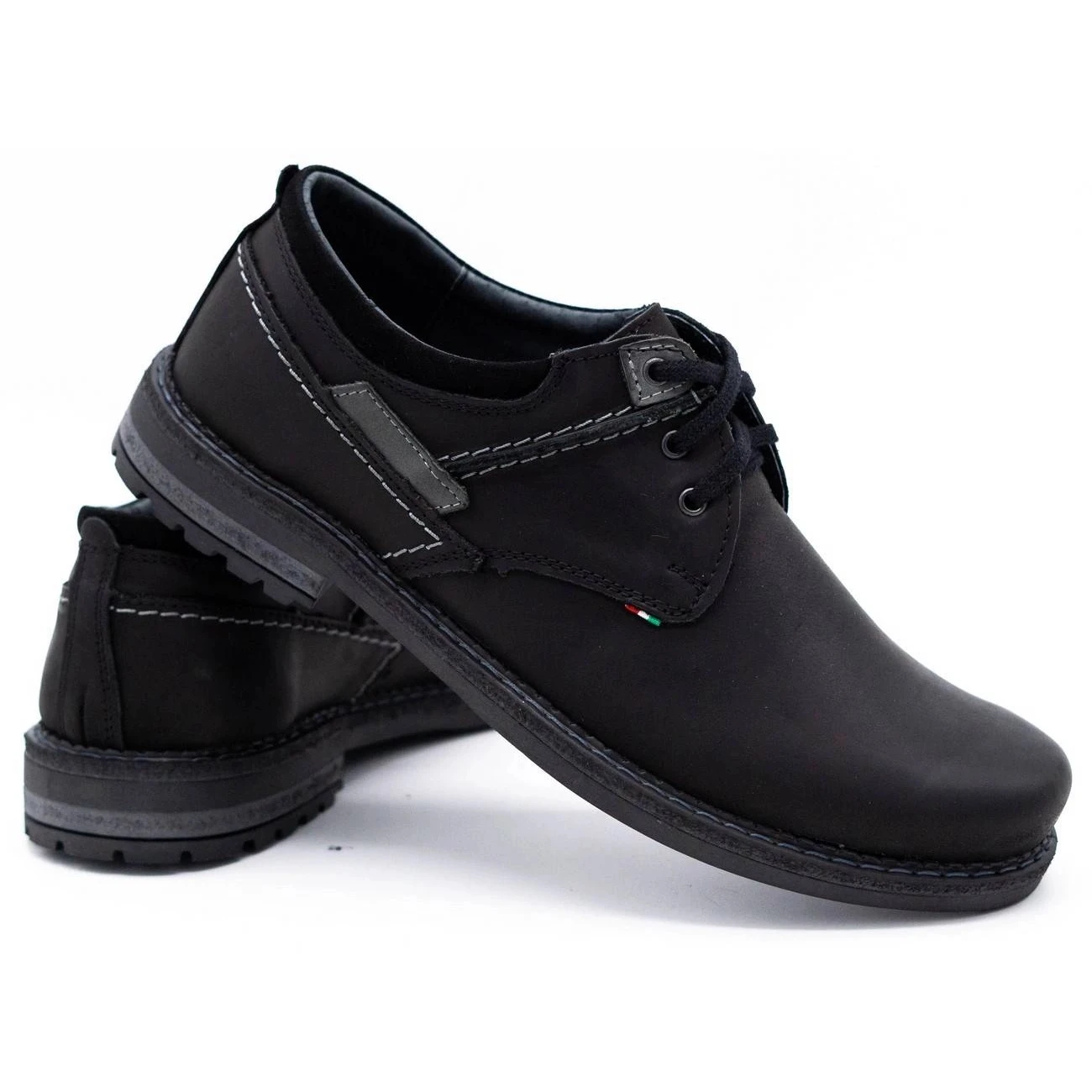 Olivier Chaussures Décontractées Pour Hommes 298GT Noir Le Noir – Image 4