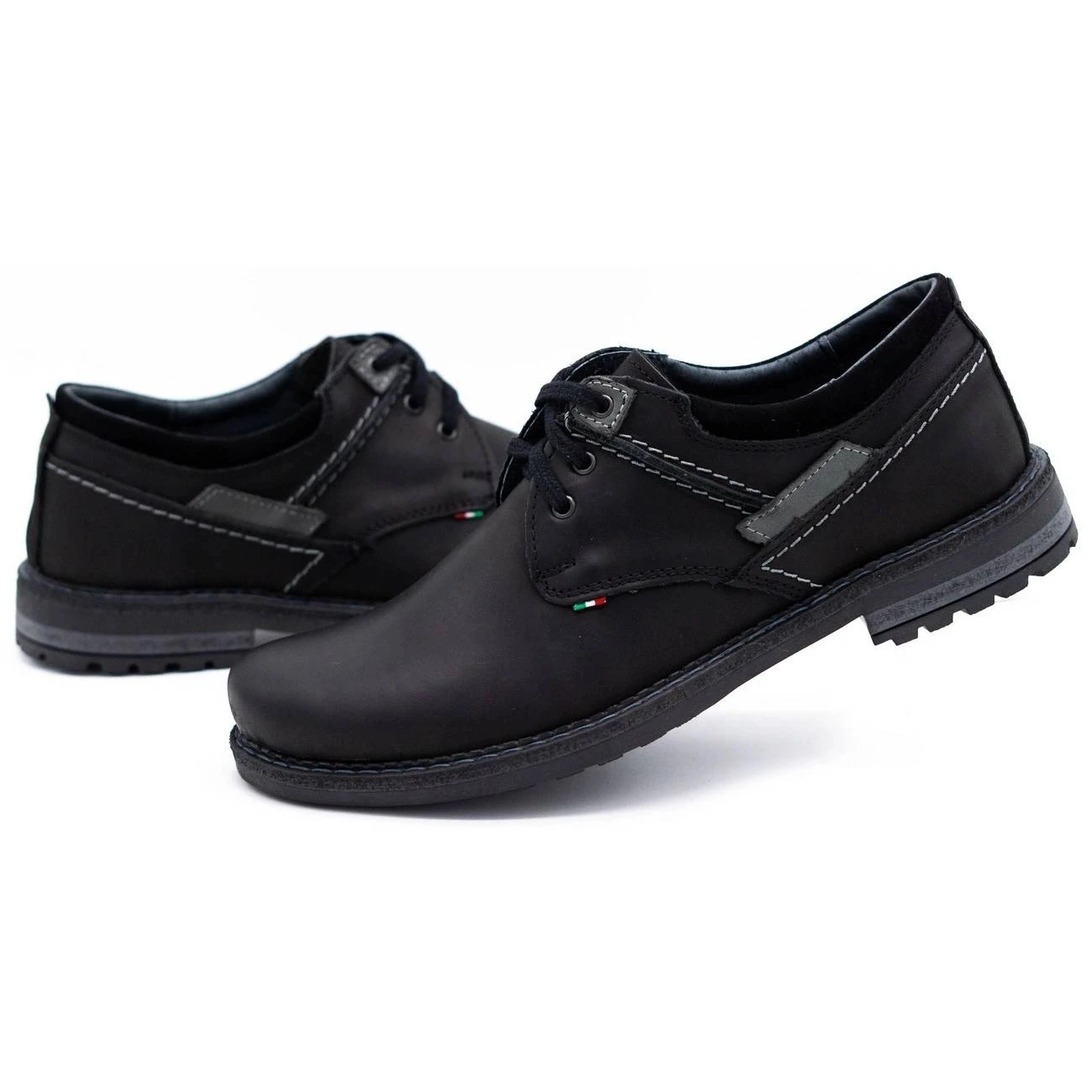 Olivier Chaussures Décontractées Pour Hommes 298GT Noir Le Noir – Image 6