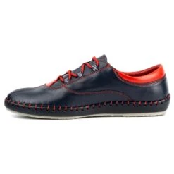 Olivier Chaussures Décontractées Pour Hommes 312K Grain Bleu Marine