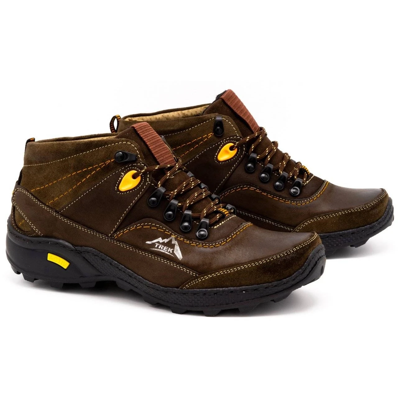 Olivier Chaussures D'hiver Pour Hommes 139GT Marron Brun – Image 4