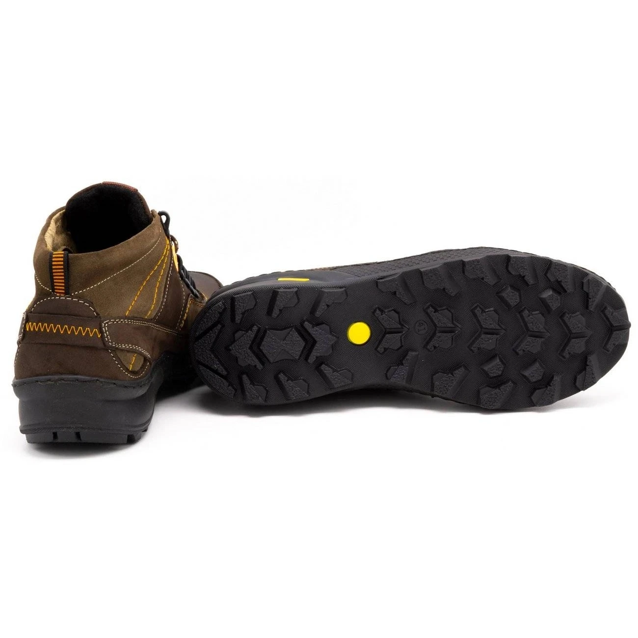 Olivier Chaussures D'hiver Pour Hommes 139GT Marron Brun – Image 6