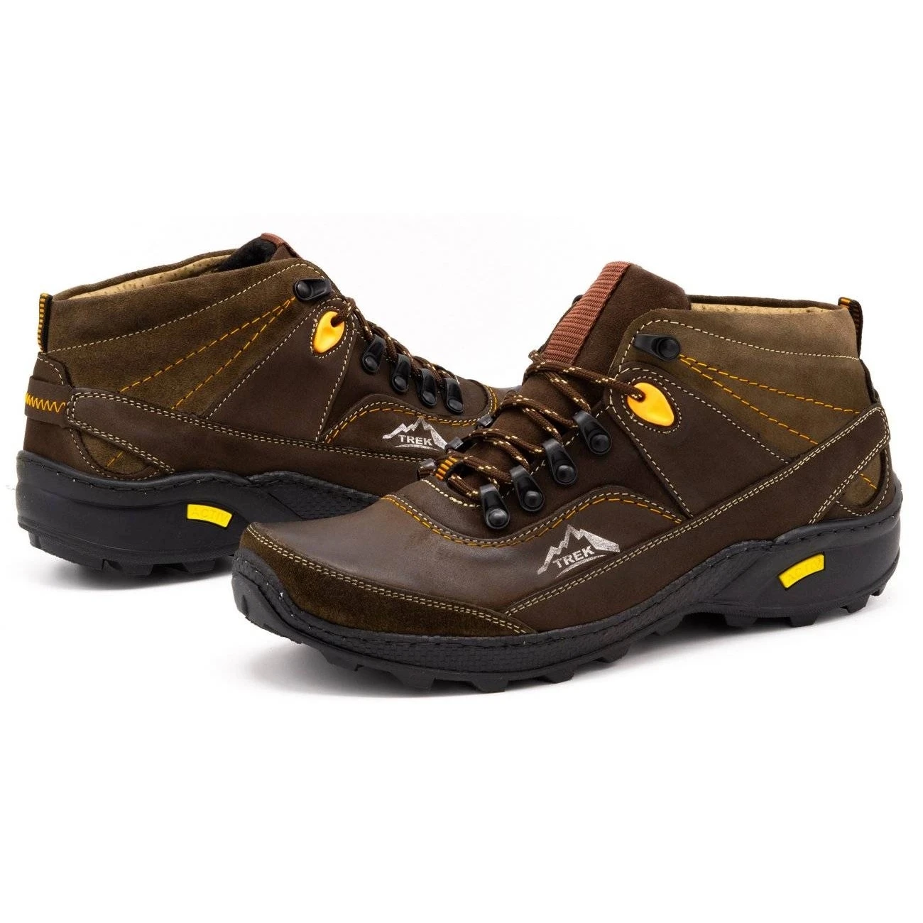 Olivier Chaussures D'hiver Pour Hommes 139GT Marron Brun – Image 8