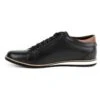 Olivier Chaussures En Cuir Pour Hommes 7008KB Noir Brun Le Noir