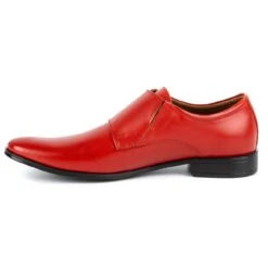 Olivier Chaussures Habillées En Cuir Monki 287LU Rouge