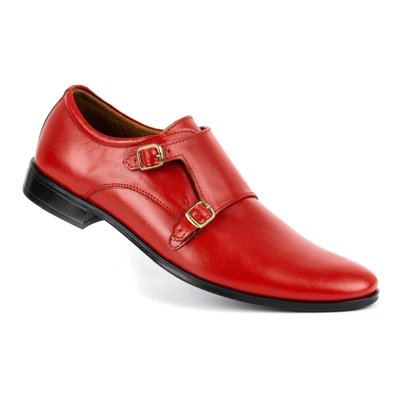 Olivier Chaussures Habillées En Cuir Monki 287LU Rouge – Image 2