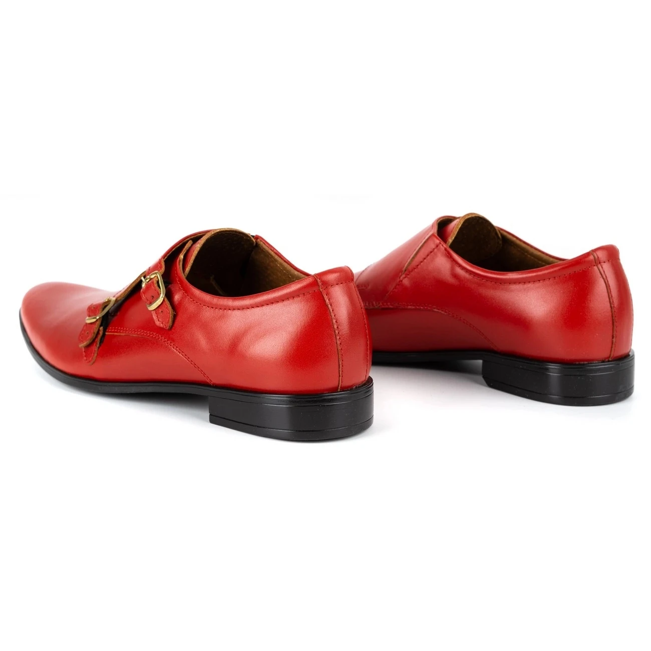 Olivier Chaussures Habillées En Cuir Monki 287LU Rouge – Image 7