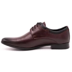 Olivier Chaussures Habillées En Cuir Pour Hommes 263LU Kabir Avec Du Noir Brun Le Noir