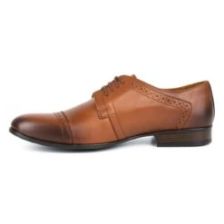 Olivier Chaussures Habillées En Cuir Pour Hommes A34 Kb Marron Brun