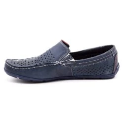 Olivier Chaussures Homme Mocassin 906 Pour L'été Bleu Marine