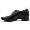 Olivier Chaussures Pour Hommes Augmentant La Visibilité 617P Noir Le Noir