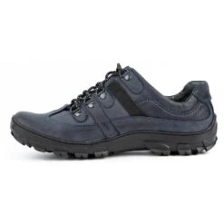 Olivier Chaussures Trekking Cuir Homme 213GT Bleu Marine