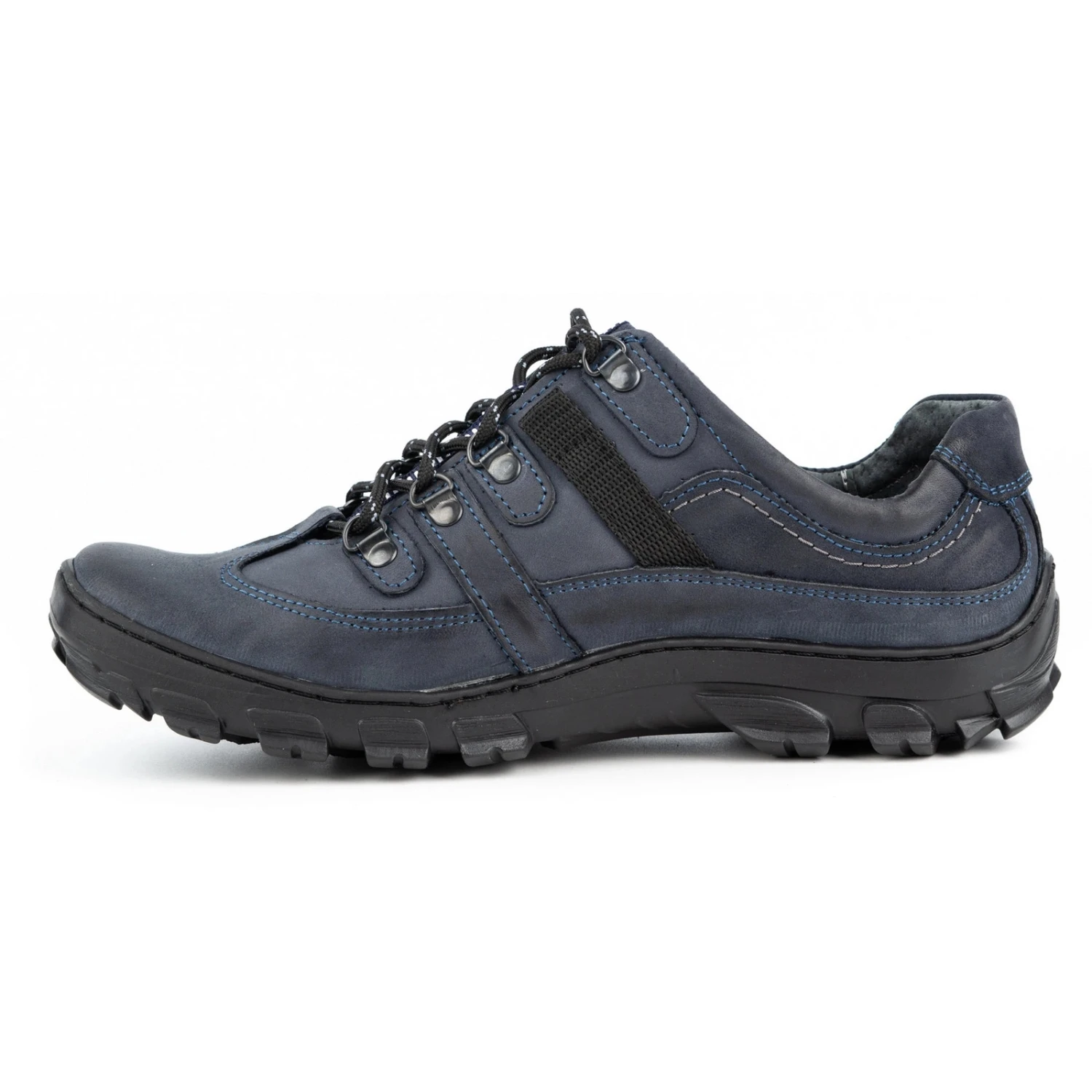 Olivier Chaussures Trekking Cuir Homme 213GT Bleu Marine