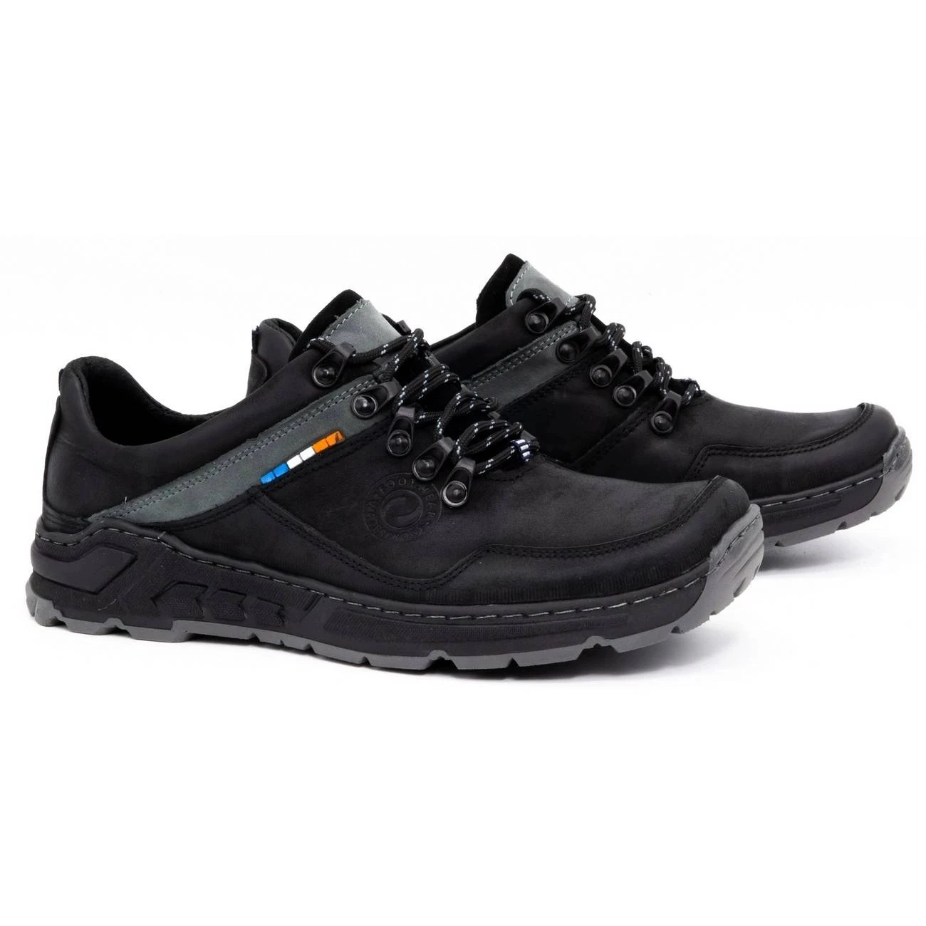 Olivier Chaussures Trekking Cuir Homme 292GT Noir Le Noir – Image 2