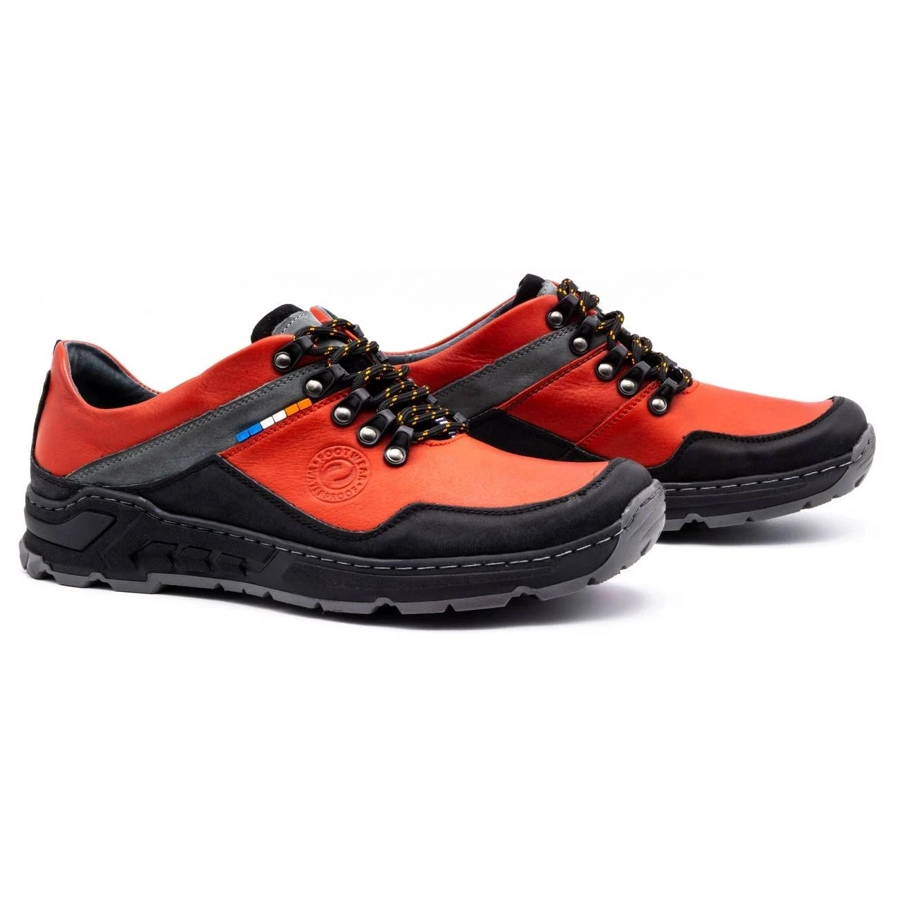 Olivier Chaussures Trekking Cuir Homme 292GT Rouge – Image 2