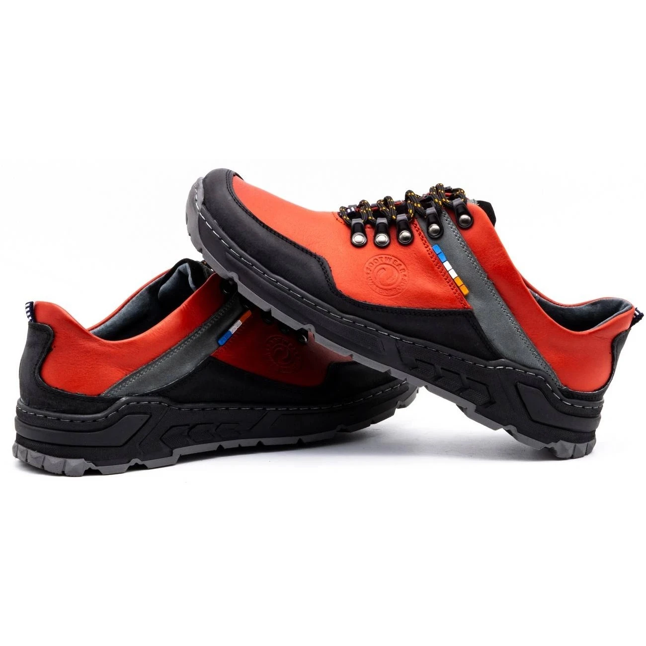 Olivier Chaussures Trekking Cuir Homme 292GT Rouge – Image 5