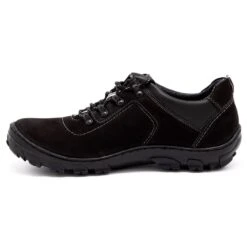 Olivier Chaussures Trekking Homme 7109 Nubuck Noir Le Noir