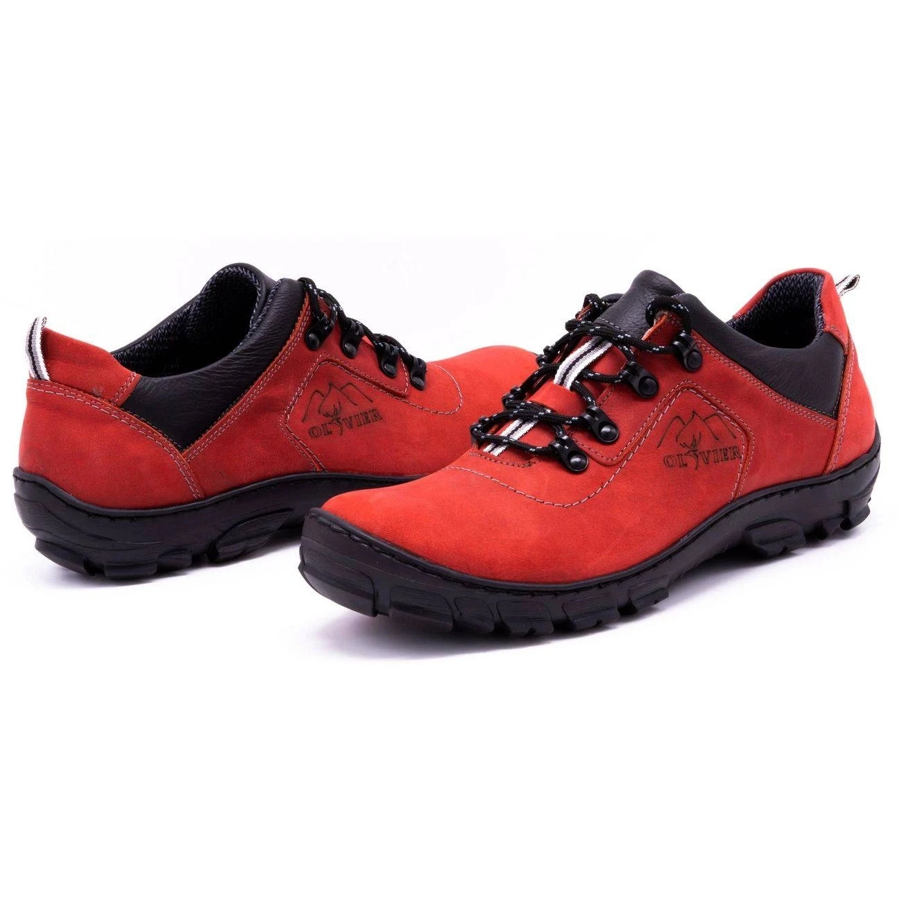 Olivier Chaussures Trekking Homme 7109 Rouge – Image 6