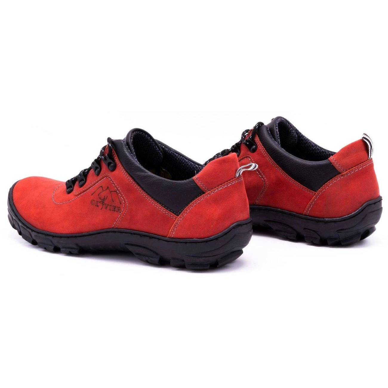 Olivier Chaussures Trekking Homme 7109 Rouge – Image 7