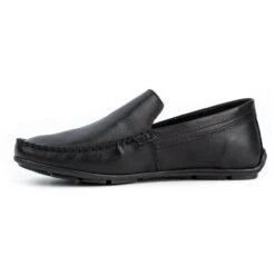 Olivier Mocassins Cuir Homme 085KNT Grain Noir Le Noir