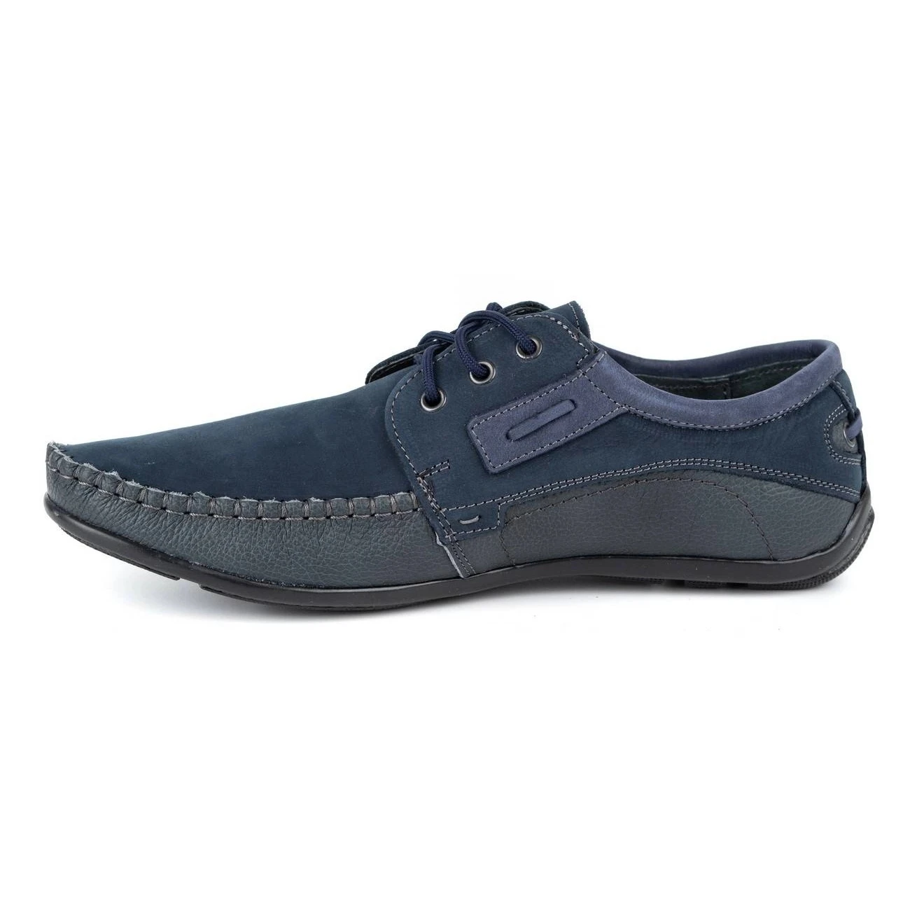 Olivier Mocassins Cuir Homme 4228 Bleu Marine
