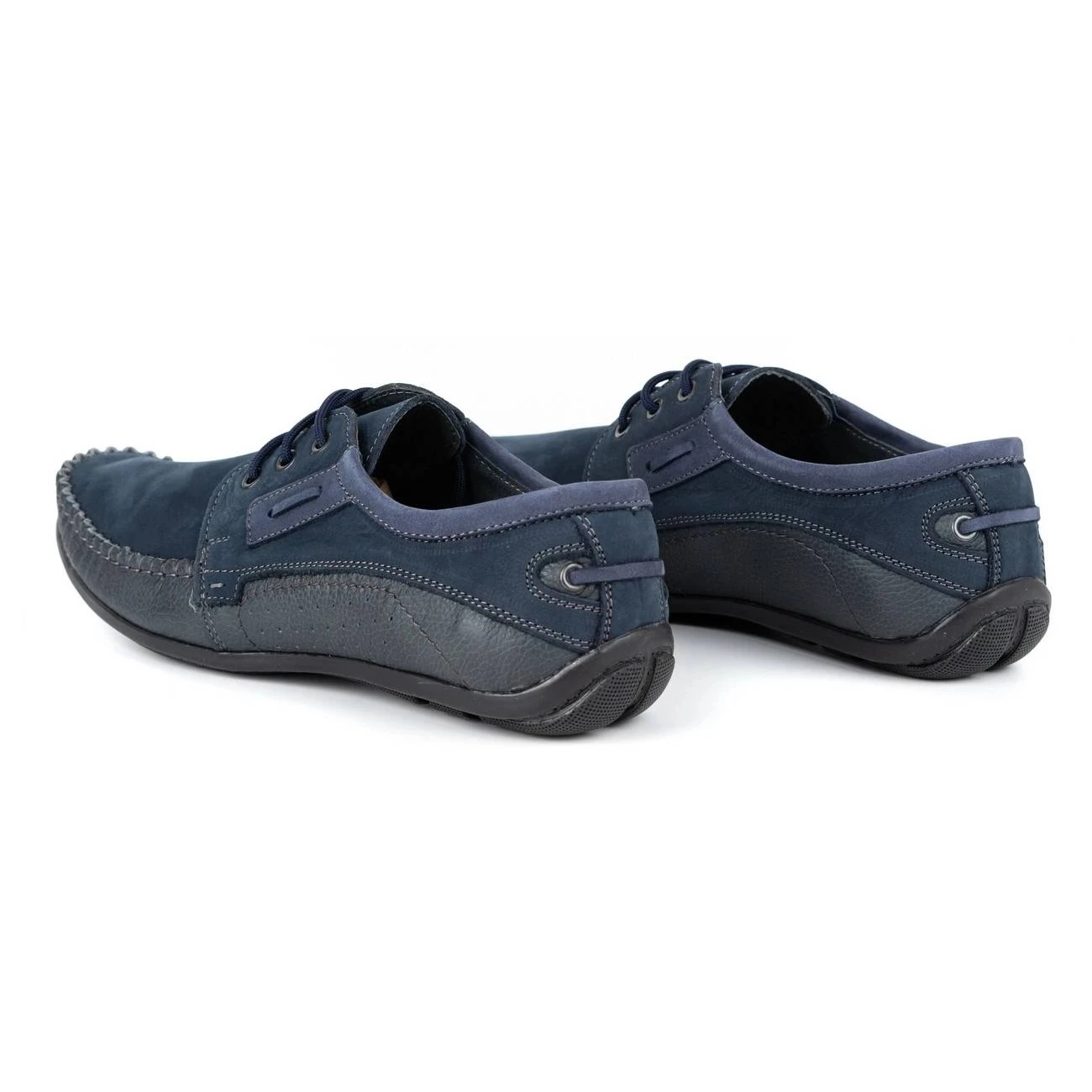 Olivier Mocassins Cuir Homme 4228 Bleu Marine – Image 7