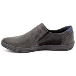 Olivier Mocassins Cuir Homme 520 Gris