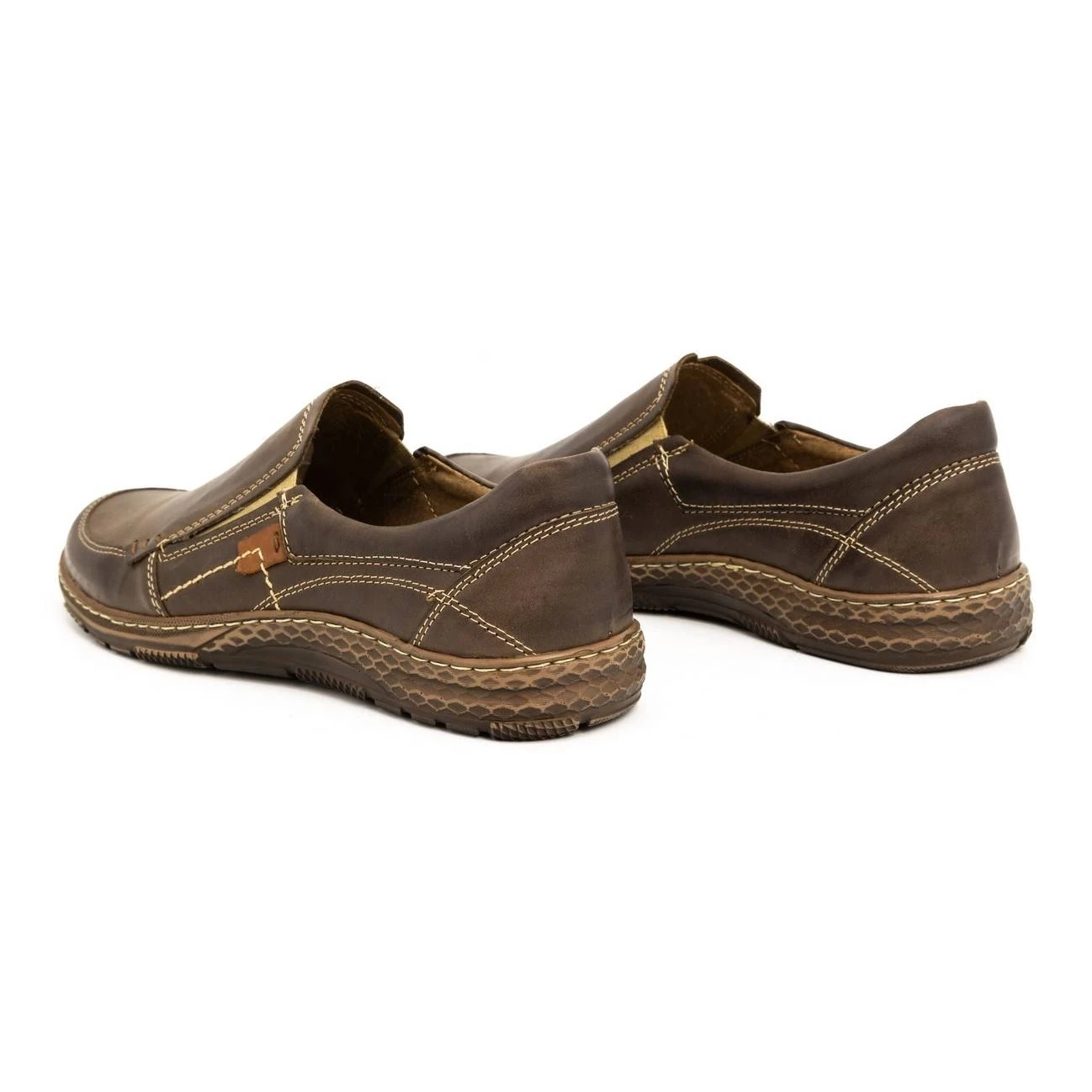 Olivier Mocassins Cuir Homme 943MA Marron Brun – Image 6