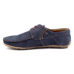 Olivier Mocassins Homme Cuir 297 Bleu Marine