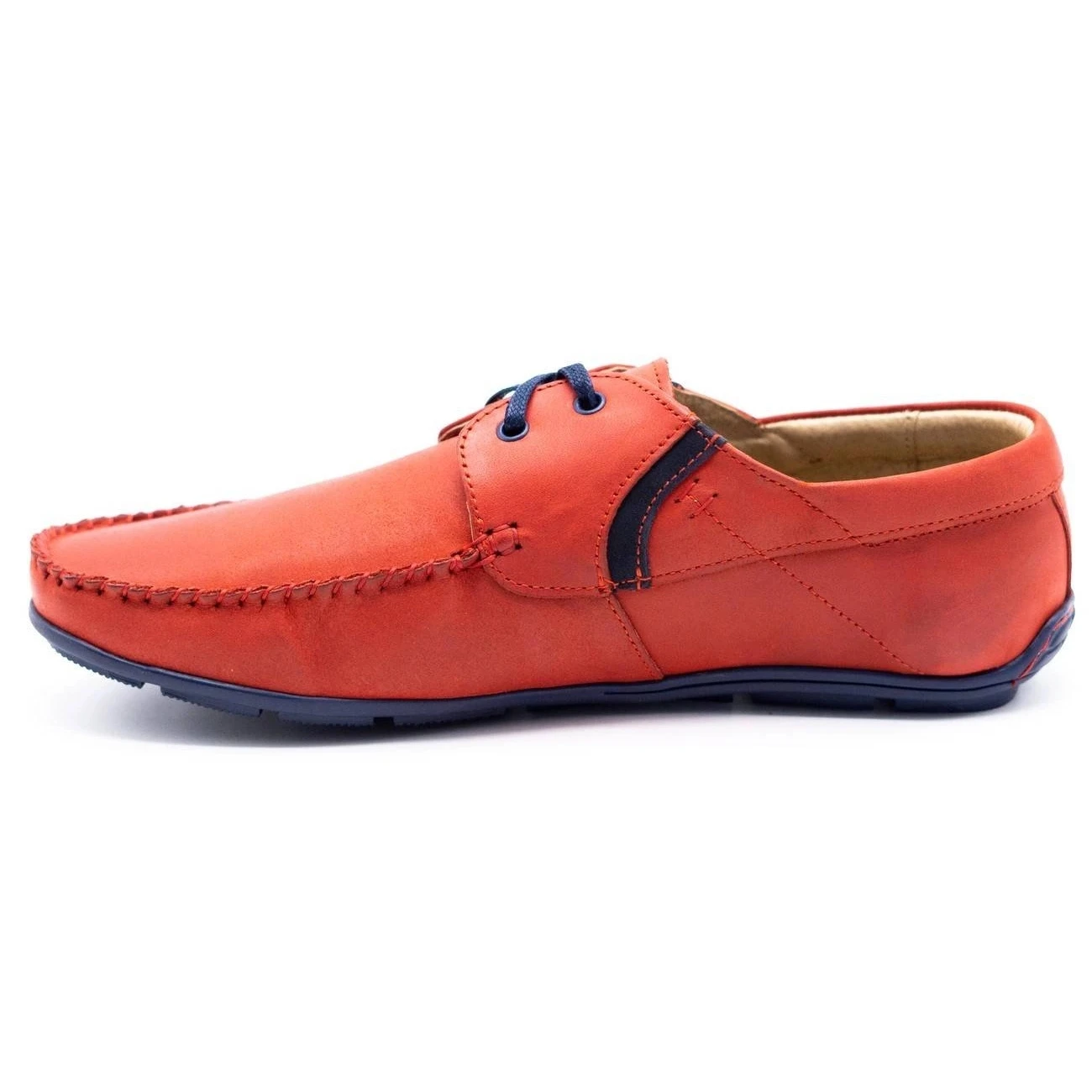Olivier Mocassins Homme Cuir 297 Rouge