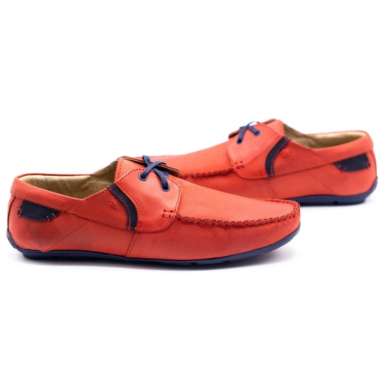 Olivier Mocassins Homme Cuir 297 Rouge – Image 5