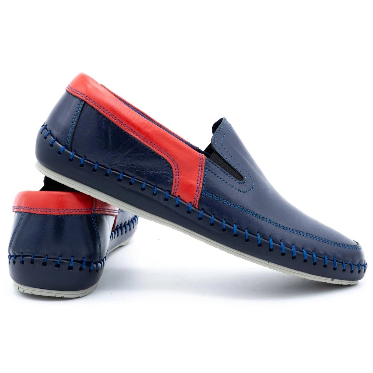 Olivier Mocassins Homme Cuir 412K Bleu Marine – Image 4