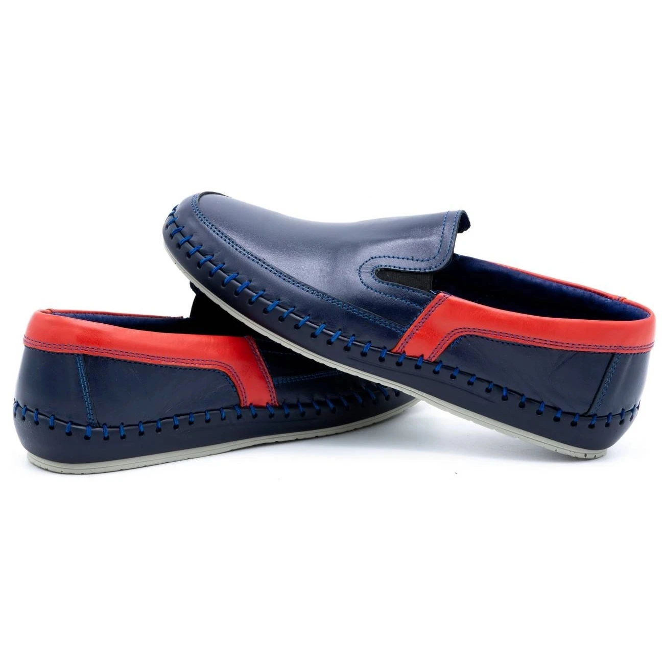 Olivier Mocassins Homme Cuir 412K Bleu Marine – Image 5