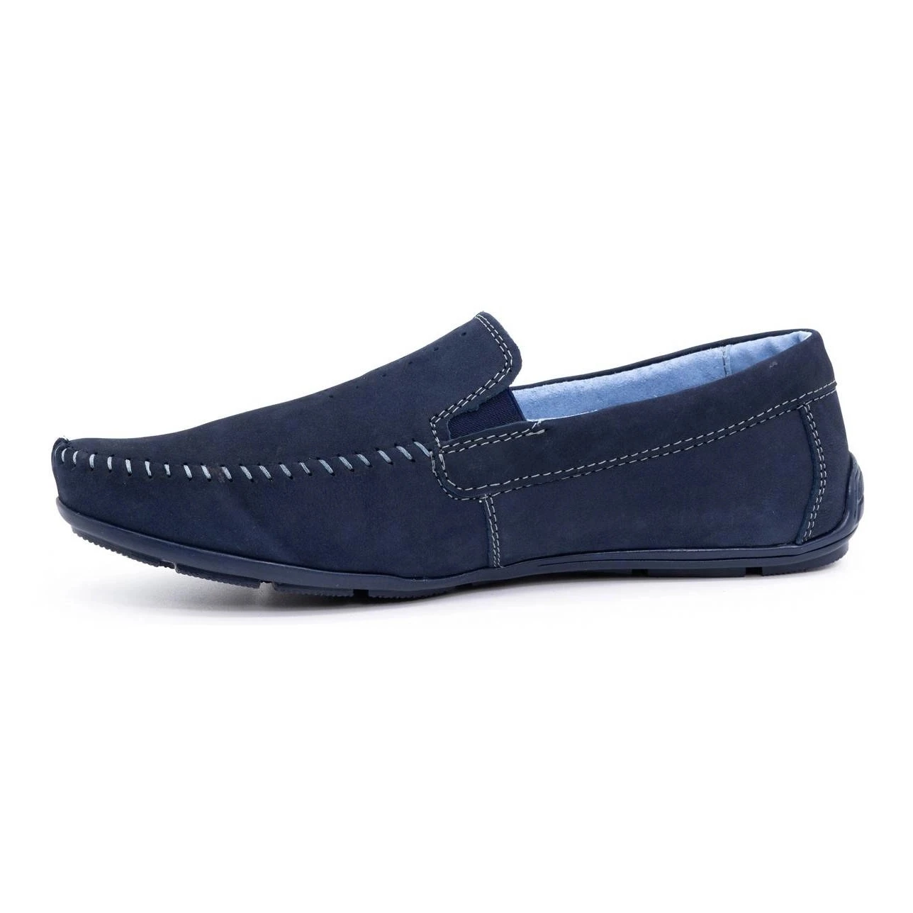 Olivier Mocassins Homme Cuir 937MA Bleu Marine