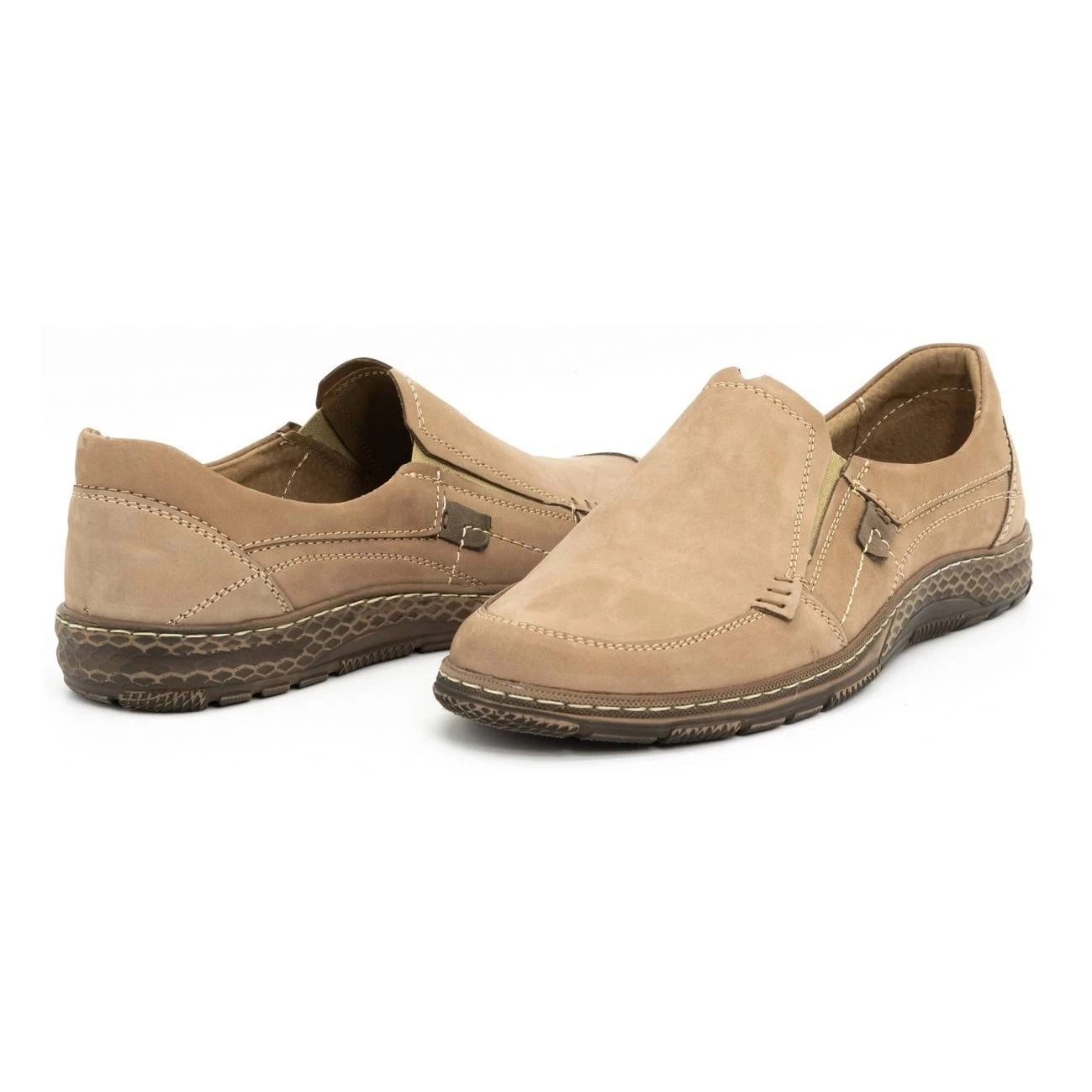 Olivier Mocassins Homme Cuir 943MA Beige – Image 5