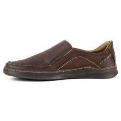 Olivier Slip-on Homme En Cuir SLIP-ON 216GT Marron Brun