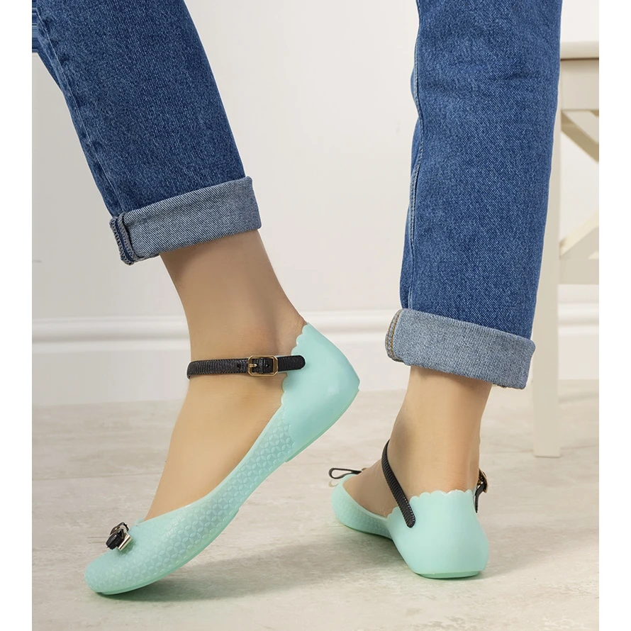 PA1 Ballerines Femme Heather Bleu Marine – Image 2