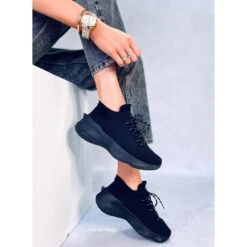 PA1 Baskets Chaussettes Callens Nero Le Noir