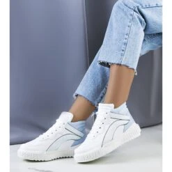 PA1 Baskets Clyme Bleues Blanche