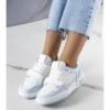 PA1 Baskets Femme Kadie Bleues Blanche