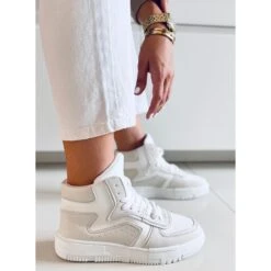 PA1 Baskets Montantes Leia Beige