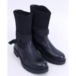 PA1 Boots à Tige Souple Walls Black Le Noir