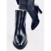 PA1 Bottes Classiques Alona Black Sur Le Poteau Le Noir
