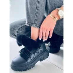 PA1 Bottes De Neige Femme Jarl Noir Le Noir