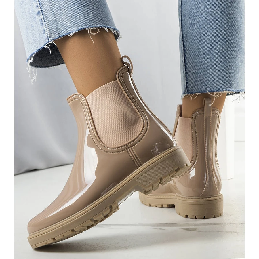 PA1 Bottes De Pluie Kemi Beiges – Image 2