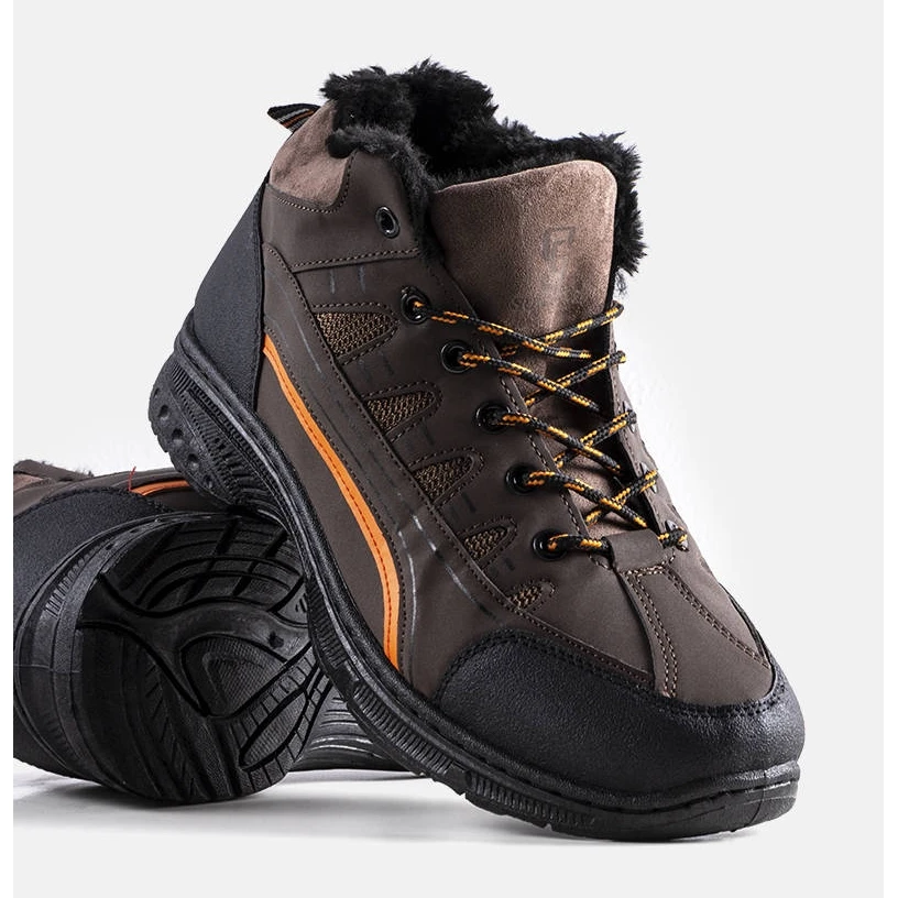 PA1 Bottes De Randonnée Isolées Homme Fusters Marron Brun – Image 2