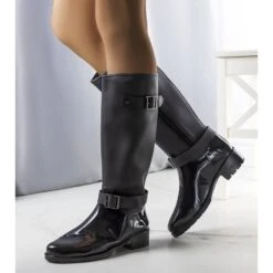 PA1 Bottes Hautes Noires De Lahti Le Noir