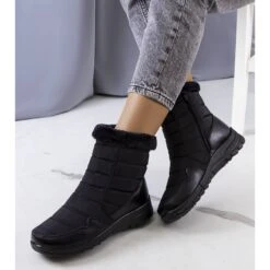 PA1 Bottes Matelassées Noires De Beau Le Noir